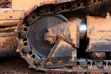 Bulldozer Tread 2 Royalty Free Stock Images Bulldozer Tread 2 Royalty Free Stock Images
