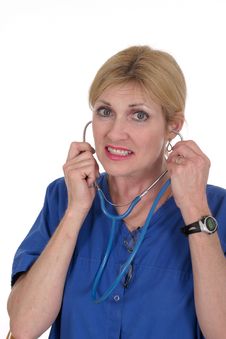 Beautiful Doctor Or Nurse 19 Royalty Free Stock Images Beautiful Doctor Or Nurse 19 Royalty Free Stock Images