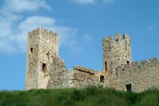 Very Old Towers Of Castle Stock Image Very Old Towers Of Castle Stock Image