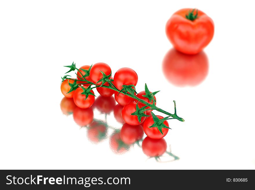 Tomatoes - big and small. Look in profile for more