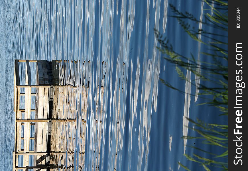 Fishing pier. Fishing pier