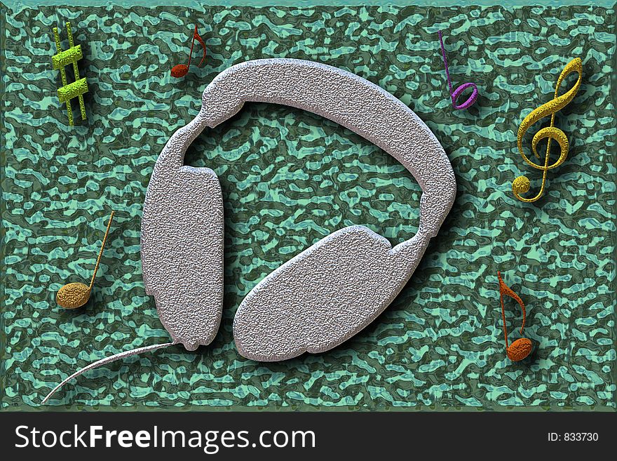Metallic Headphones