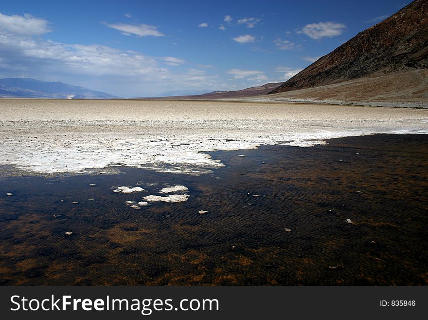 Badwater Basin in Death Valley National Park, California