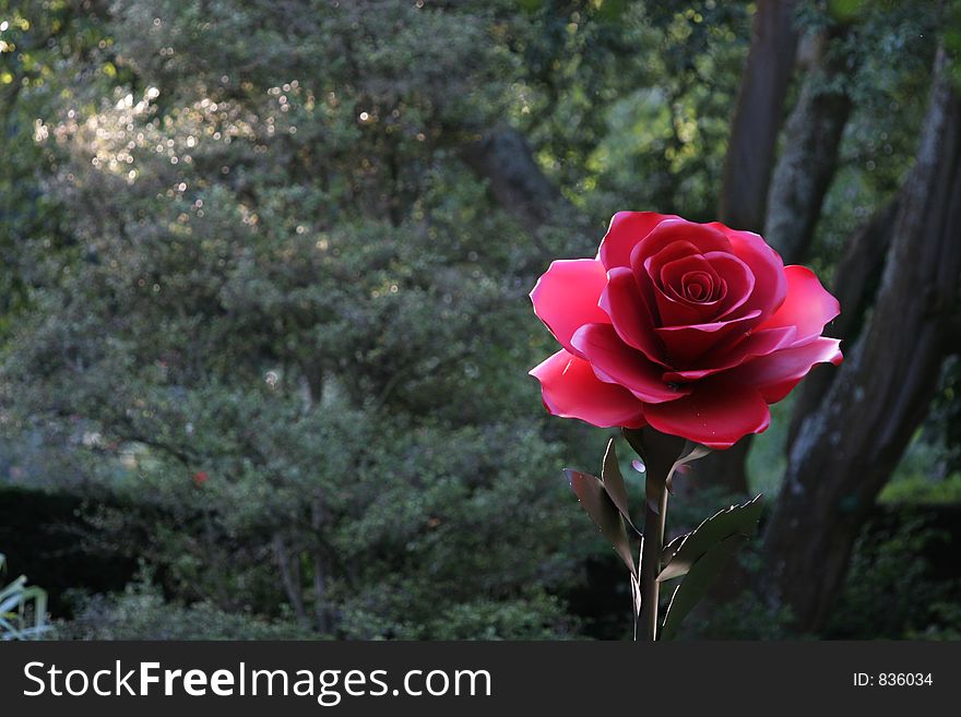 Rose Sculpture