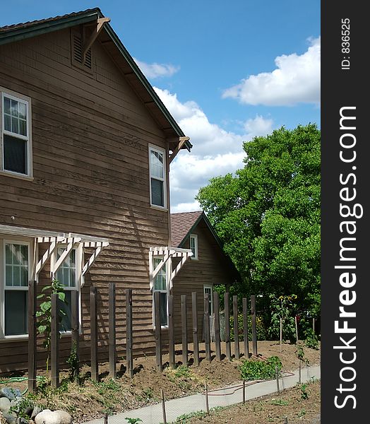 View of a house/home in a rural area. View of a house/home in a rural area