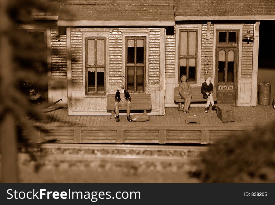 Train Station, Miniature