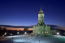 A Church In Dubrivici Royalty Free Stock Photo A Church In Dubrivici Royalty Free Stock Photo