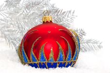 Red Christmas Ball Stock Photos Red Christmas Ball Stock Photos