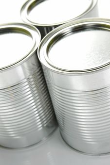 Tin Canisters Royalty Free Stock Photography Tin Canisters Royalty Free Stock Photography