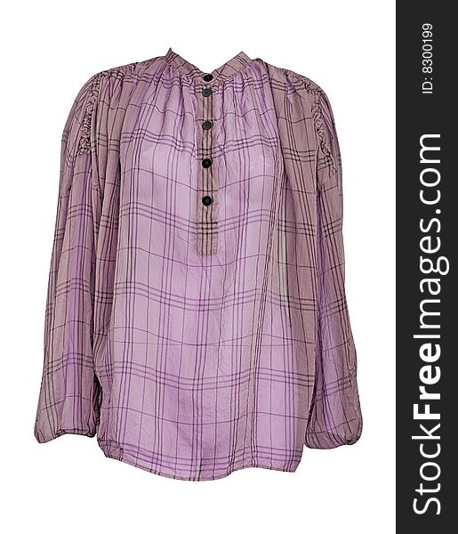 Checker shirt loose jacket