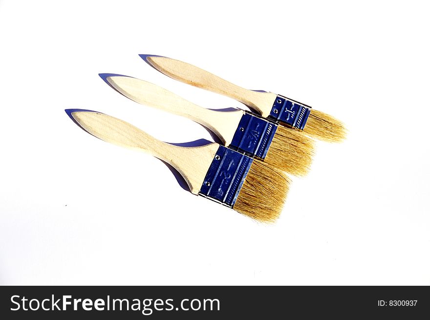 Group composition of three brushes. Group composition of three brushes