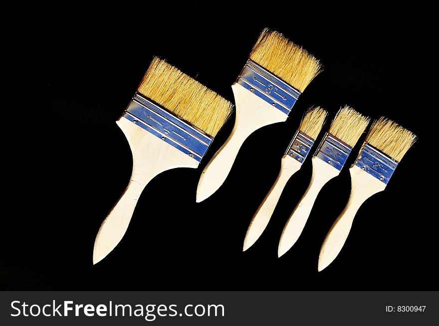 Group Of Brushes