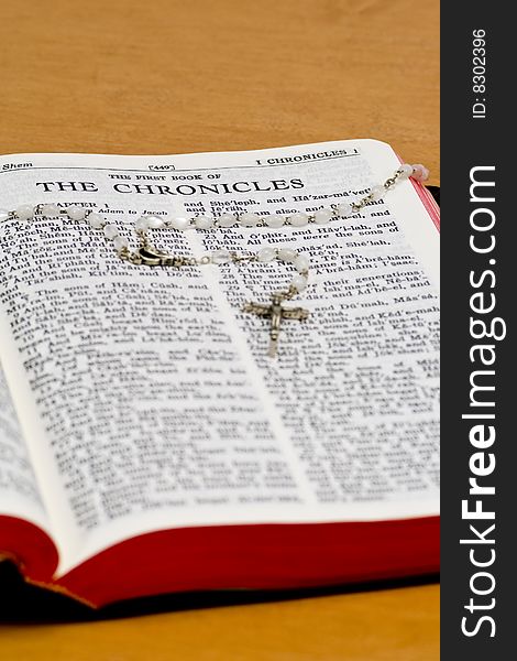 Rosary Bible Page - Chronicles