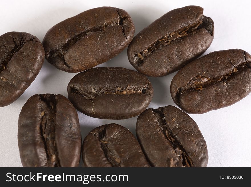 Fresh Coffee Beans Background