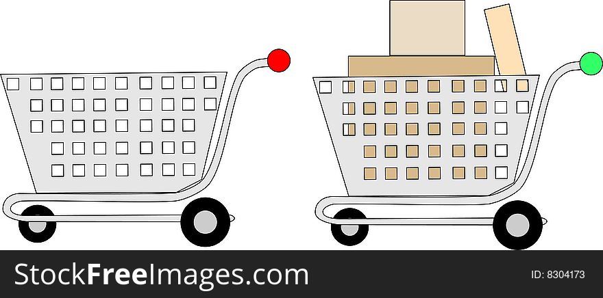 Shopping cart icon