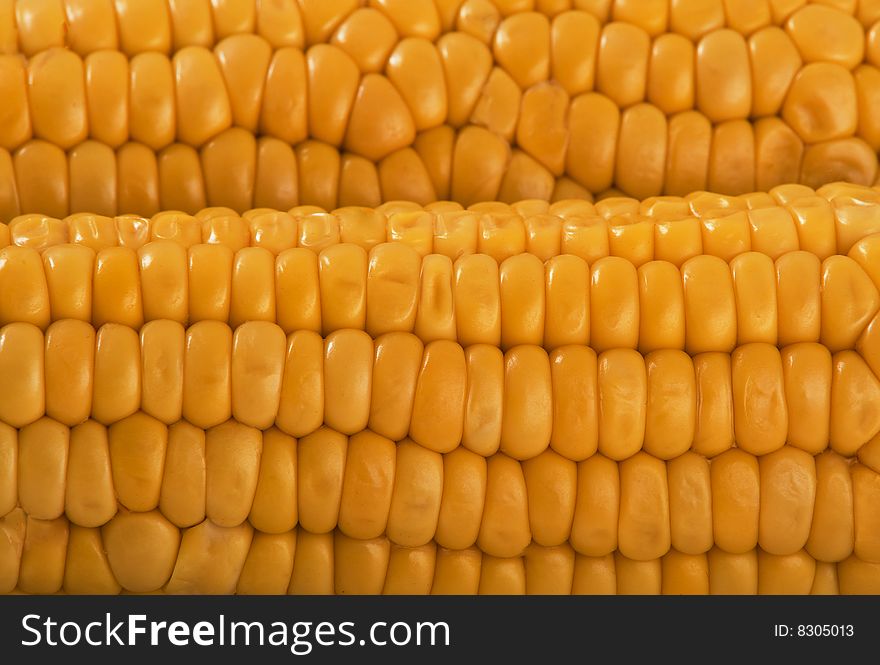 Close Up Of Yellow Maize Background