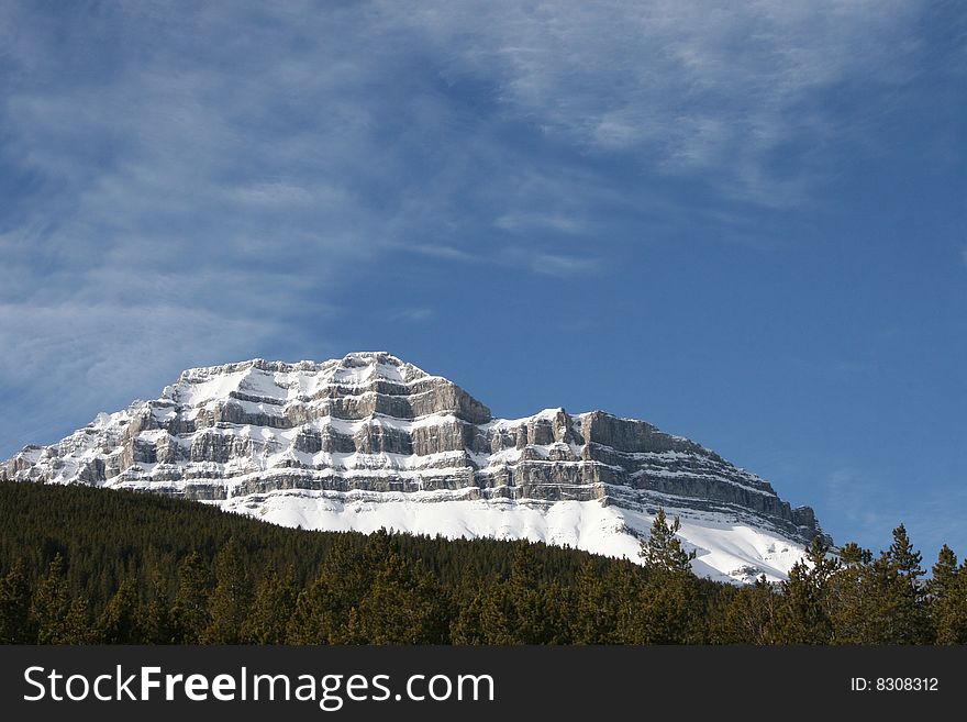 Banff national park, winter, canada. Banff national park, winter, canada