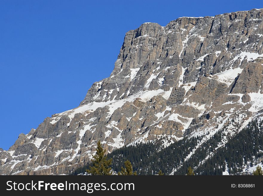 Banff national park, winter in canada. Banff national park, winter in canada