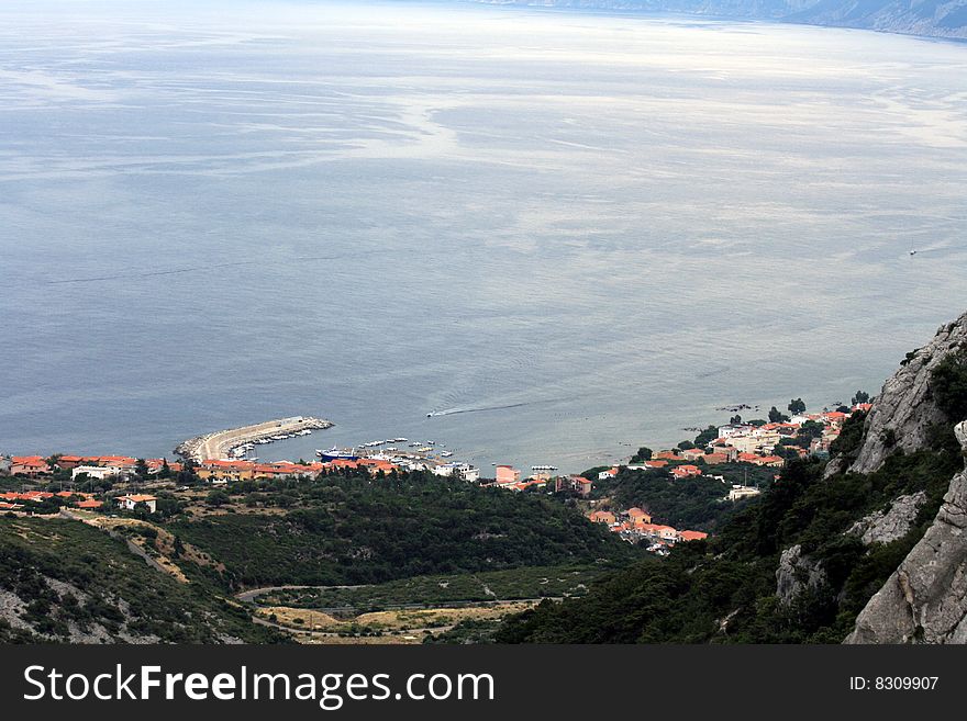 View On Coast Of Sardinia