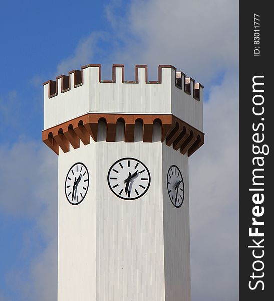 Clock Tower at 1:30