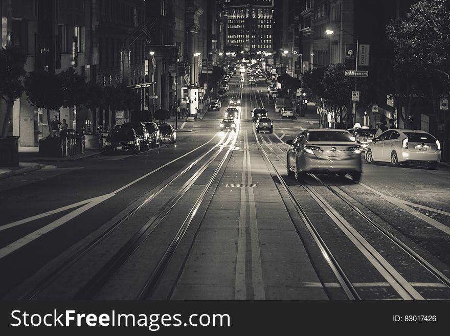 San Francisco, California at night