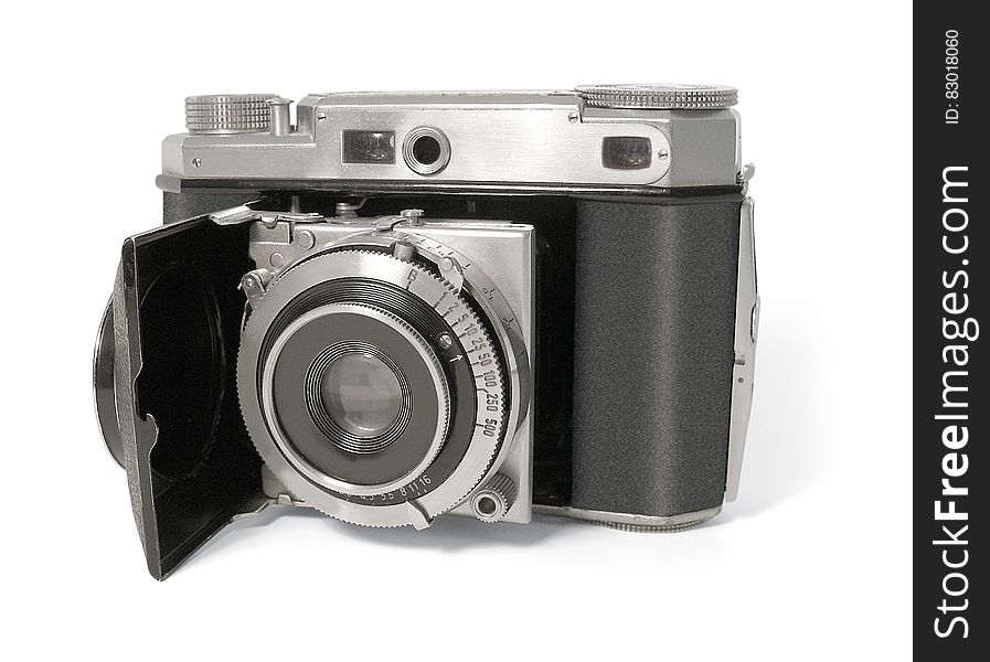 Black And Silver Mirrorless Camera