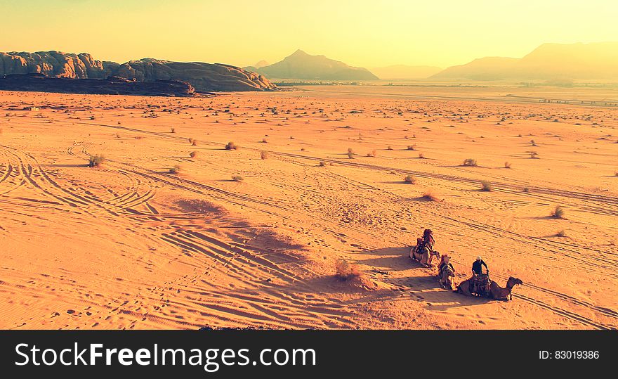 Landscape Photography Of Desert Ground At Daytime