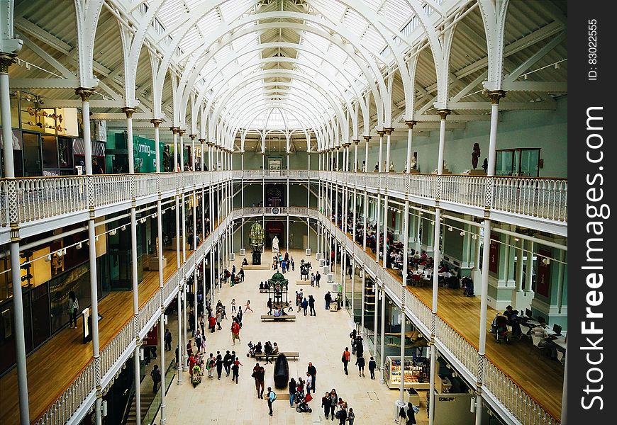 The National Museum of Scotland, Royal Museum in Edinburgh, Scotland.