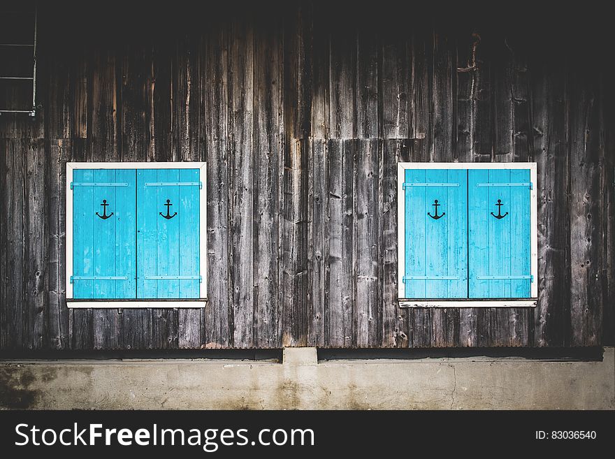 Blue Shutters