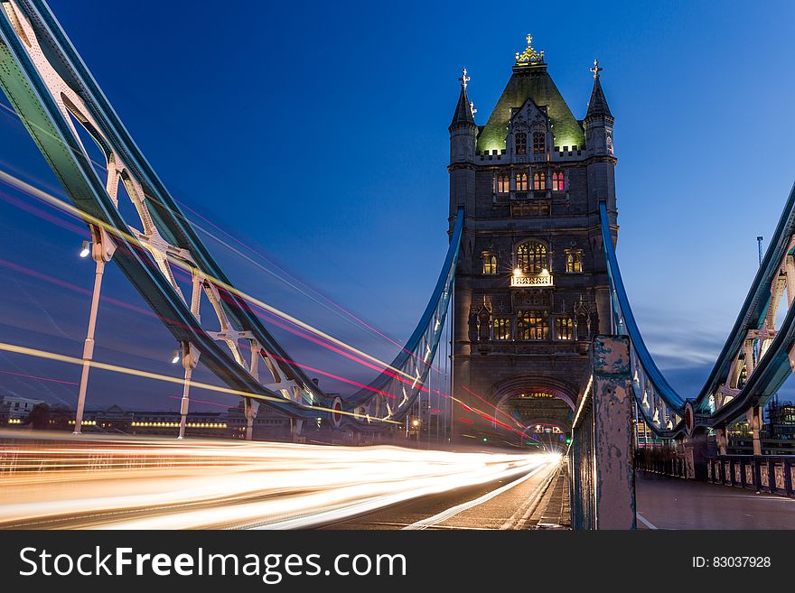 London Tower Bridge at night