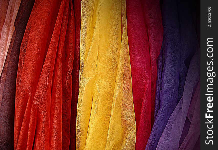 Silk, Textile, Sleeve, Orange