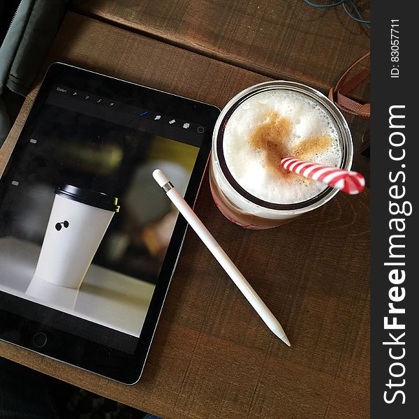 Coffee Drink And Tablet