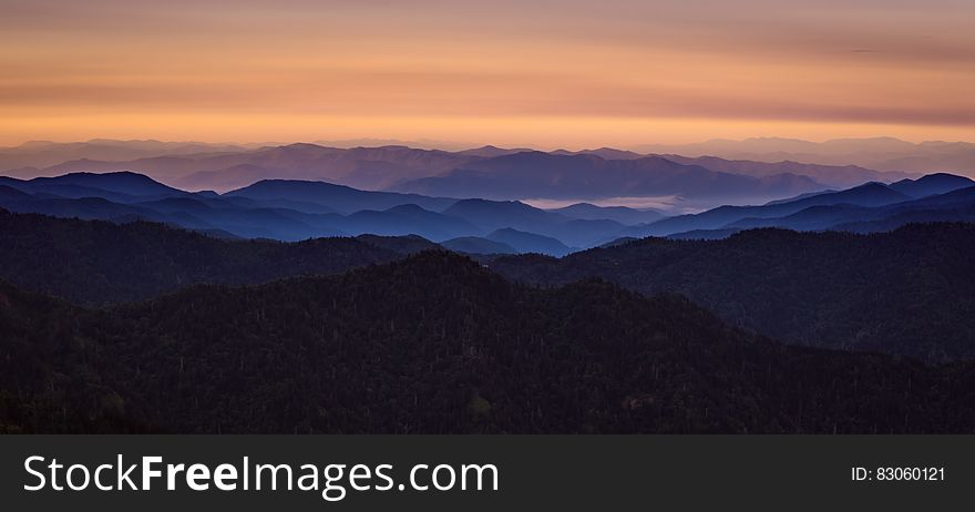 Mountain View During Morning