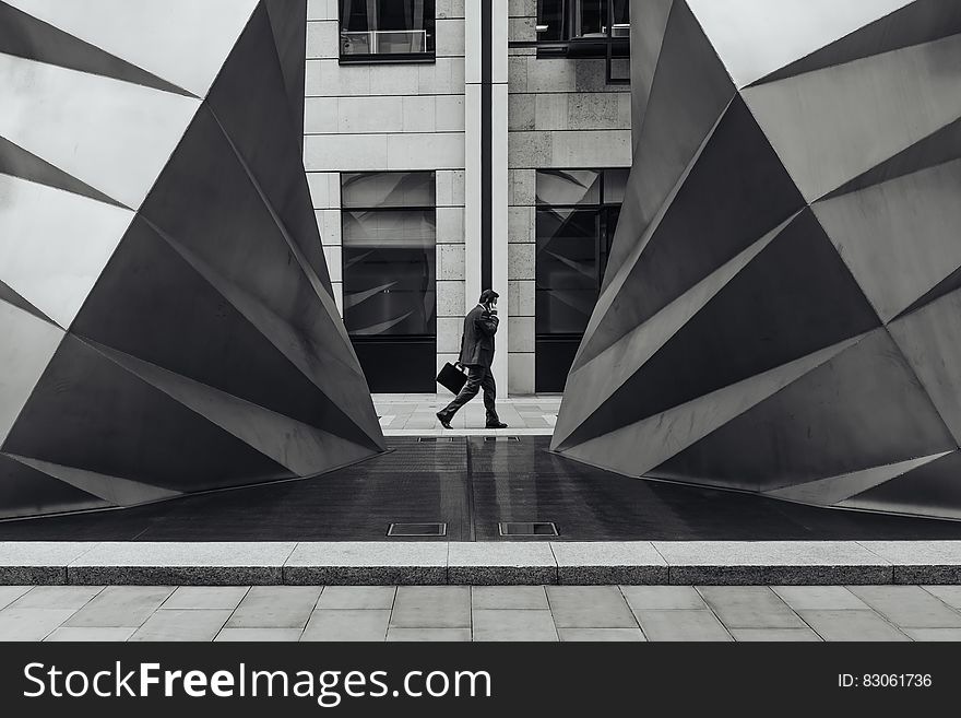 Businessman With Briefcase