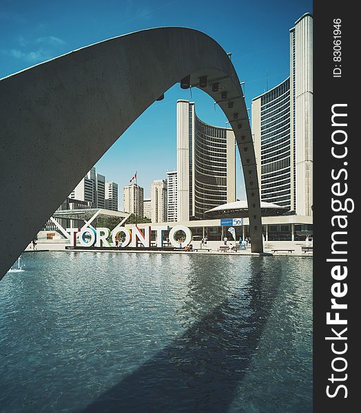 Arch Over Toronto, Canada Waterfront