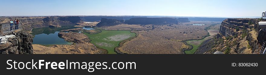 Cliff In Panorama