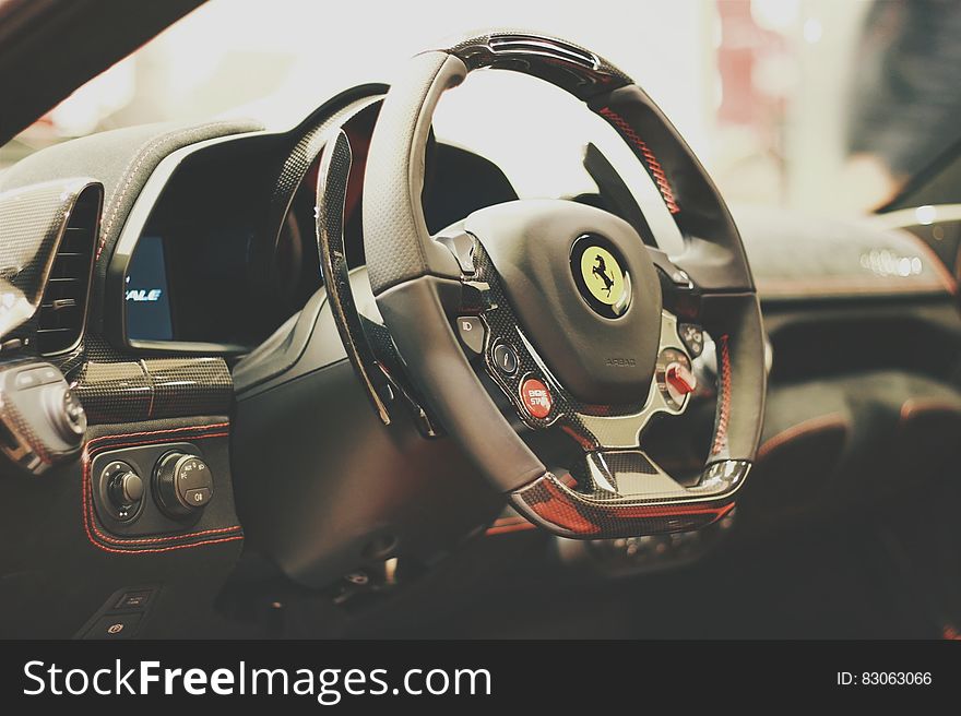 Ferrari Car Interior