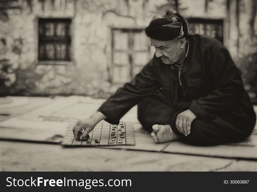 Old Man On Streets