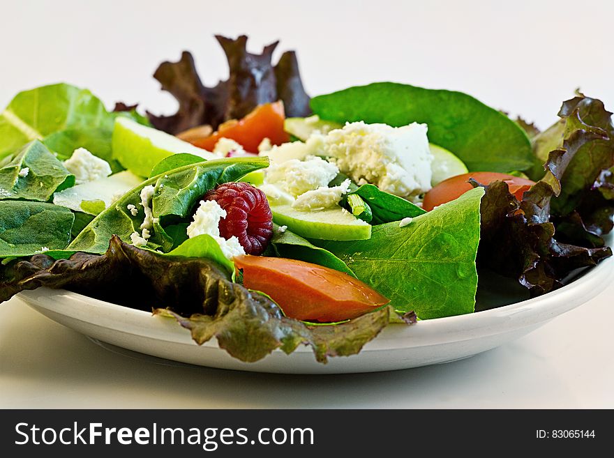 Salad on Plate