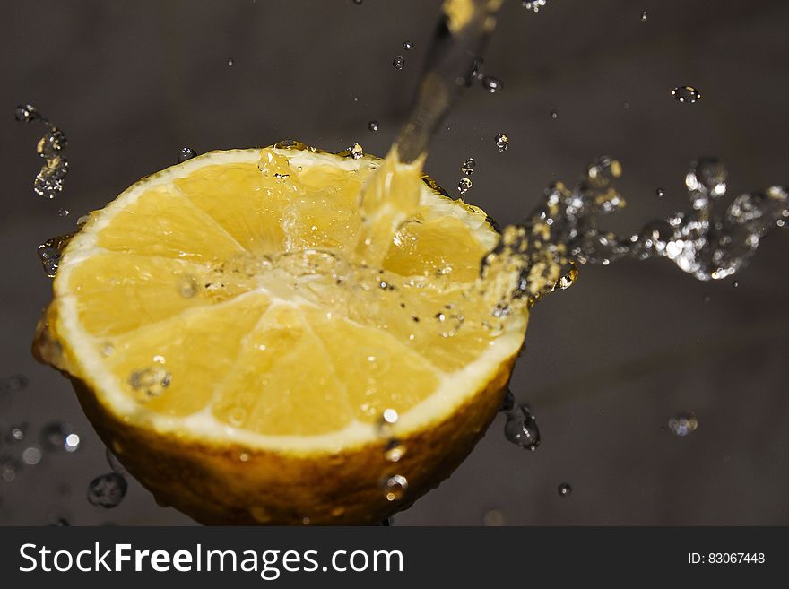 Lemon In Water
