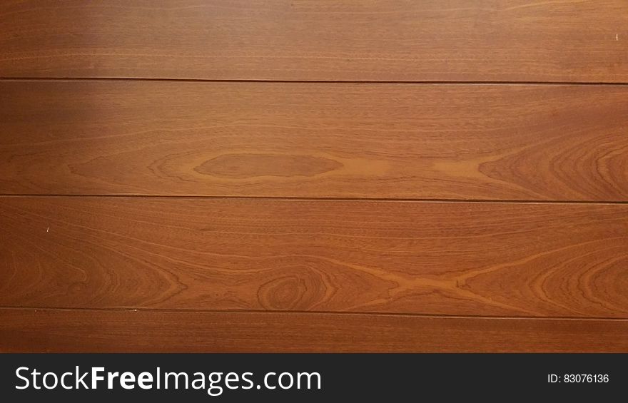 Smooth Wooden Parquet Floor