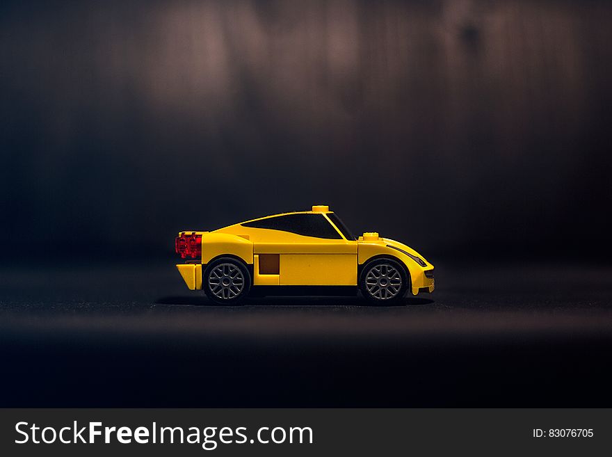 Yellow Coupe Toy