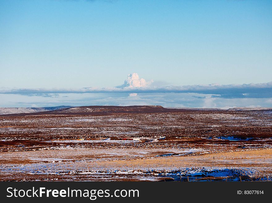 Eyjafjallajokull Glacier In Iceland