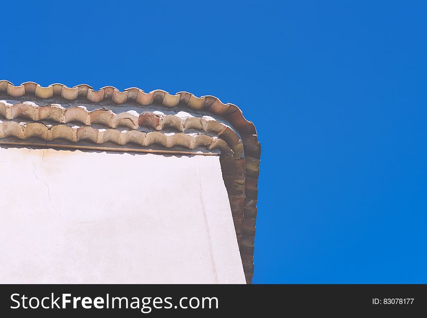 Architecture detail of house roof. Architecture detail of house roof