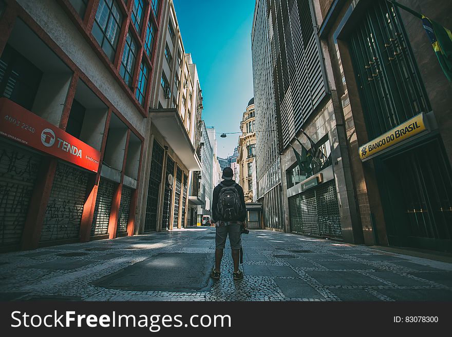 Man in the street