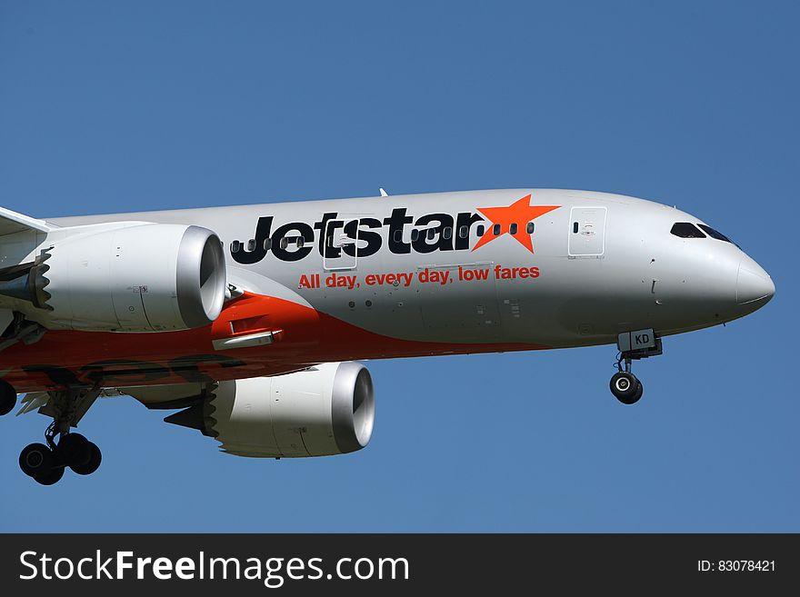 Jetstar All Day, Every Day, Low Fares.