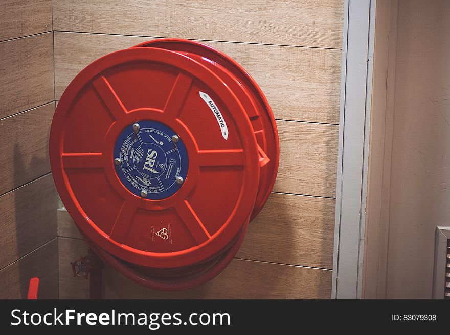 Red Hose Storage Handle