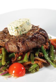 Beef Steak Royalty Free Stock Photography Beef Steak Royalty Free Stock Photography