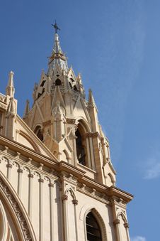 Church Tower ( Malaga , Spain ) Royalty Free Stock Images Church Tower ( Malaga , Spain ) Royalty Free Stock Images