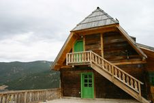Serbian Mountain House Stock Photography Serbian Mountain House Stock Photography